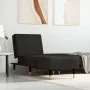 Sofá diván de terciopelo negro de vidaXL, Divanes - Ref: Foro24-352805, Precio: 167,05 €, Descuento: %