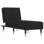 Sofá diván de terciopelo negro de vidaXL, Divanes - Ref: Foro24-352805, Precio: 167,05 €, Descuento: %