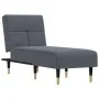 Sofá diván de terciopelo gris oscuro de vidaXL, Divanes - Ref: Foro24-352809, Precio: 174,16 €, Descuento: %