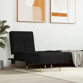 Black Velvet Divan Sofa by vidaXL, Daybeds - Ref: Foro24-352811, Price: 185,23 €, Discount: %