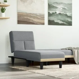 Sofá diván de tela gris claro de vidaXL, Divanes - Ref: Foro24-352813, Precio: 158,49 €, Descuento: %