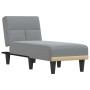 Sofá diván de tela gris claro de vidaXL, Divanes - Ref: Foro24-352813, Precio: 140,82 €, Descuento: %