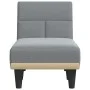 Sofá diván de tela gris claro de vidaXL, Divanes - Ref: Foro24-352813, Precio: 158,49 €, Descuento: %