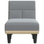 Sofá diván de tela gris claro de vidaXL, Divanes - Ref: Foro24-352813, Precio: 140,82 €, Descuento: %