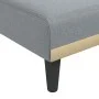 Sofá diván de tela gris claro de vidaXL, Divanes - Ref: Foro24-352813, Precio: 158,49 €, Descuento: %