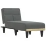 Sofá diván de tela gris oscuro de vidaXL, Divanes - Ref: Foro24-352814, Precio: 150,66 €, Descuento: %