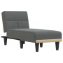 Sofá diván de tela gris oscuro de vidaXL, Divanes - Ref: Foro24-352814, Precio: 133,92 €, Descuento: %