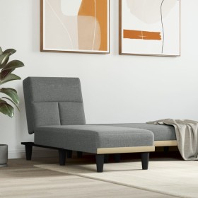 Sofá diván de tela gris oscuro de vidaXL, Divanes - Ref: Foro24-352817, Precio: 144,73 €, Descuento: %