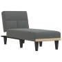 Sofá diván de tela gris oscuro de vidaXL, Divanes - Ref: Foro24-352817, Precio: 144,73 €, Descuento: %