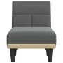 Sofá diván de tela gris oscuro de vidaXL, Divanes - Ref: Foro24-352814, Precio: 150,66 €, Descuento: %