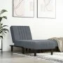Dark Gray Velvet Divan Sofa by vidaXL, Daybeds - Ref: Foro24-352827, Price: 152,99 €, Discount: %