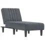 Dark Gray Velvet Divan Sofa by vidaXL, Daybeds - Ref: Foro24-352827, Price: 152,99 €, Discount: %