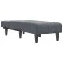 Dark Gray Velvet Divan Sofa by vidaXL, Daybeds - Ref: Foro24-352827, Price: 152,99 €, Discount: %