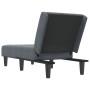 Sofá diván de terciopelo gris oscuro de vidaXL, Divanes - Ref: Foro24-352827, Precio: 159,88 €, Descuento: %
