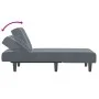 Dark Gray Velvet Divan Sofa by vidaXL, Daybeds - Ref: Foro24-352827, Price: 152,99 €, Discount: %