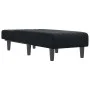 Sofá diván de terciopelo negro de vidaXL, Divanes - Ref: Foro24-352829, Precio: 152,12 €, Descuento: %