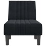 Sofá diván de terciopelo negro de vidaXL, Divanes - Ref: Foro24-352829, Precio: 145,96 €, Descuento: %
