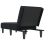 Sofá diván de terciopelo negro de vidaXL, Divanes - Ref: Foro24-352829, Precio: 145,96 €, Descuento: %