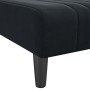 Sofá diván de terciopelo negro de vidaXL, Divanes - Ref: Foro24-352829, Precio: 145,96 €, Descuento: %