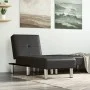 Diván de cuero sintético negro de vidaXL, Divanes - Ref: Foro24-352849, Precio: 164,09 €, Descuento: %