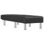 Diván de cuero sintético negro de vidaXL, Divanes - Ref: Foro24-352849, Precio: 164,09 €, Descuento: %