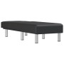Diván de cuero sintético negro de vidaXL, Divanes - Ref: Foro24-352849, Precio: 154,11 €, Descuento: %