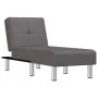 Diván de cuero sintético gris de vidaXL, Divanes - Ref: Foro24-352851, Precio: 162,08 €, Descuento: %