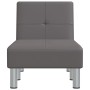 Diván de cuero sintético gris de vidaXL, Divanes - Ref: Foro24-352851, Precio: 161,72 €, Descuento: %