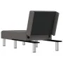 Diván de cuero sintético gris de vidaXL, Divanes - Ref: Foro24-352851, Precio: 162,08 €, Descuento: %