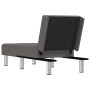 Diván de cuero sintético gris de vidaXL, Divanes - Ref: Foro24-352851, Precio: 161,72 €, Descuento: %