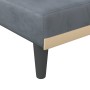 Sofá diván de terciopelo gris oscuro de vidaXL, Divanes - Ref: Foro24-352861, Precio: 137,30 €, Descuento: %