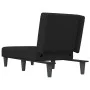 Sofá diván de terciopelo negro de vidaXL, Divanes - Ref: Foro24-352863, Precio: 145,01 €, Descuento: %