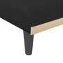 Sofá diván de terciopelo negro de vidaXL, Divanes - Ref: Foro24-352863, Precio: 145,01 €, Descuento: %