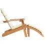 Silla de jardín Adirondack con reposapiés madera maciza acacia de vidaXL, Sillas de jardín - Ref: Foro24-360033, Precio: 214,...