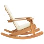 Silla mecedora Adirondack con cojines madera maciza acacia de vidaXL, Sillas de jardín - Ref: Foro24-360036, Precio: 135,05 €...