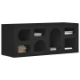 Mueble de TV Negro 100 x 35 x 40 cm Madera de ingeniería en Muebles TV | Comprar online en Foru.es