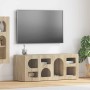 Mueble de TV Roble Sonoma 100 x 35 x 40 cm Madera de ingeniería en Muebles TV | Comprar online en Foru.es