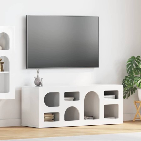 Mueble de TV brillante 100 x 35 x 40 cm Madera de ingeniería en Muebles TV | Comprar online en Foru.es