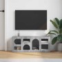 Mueble de TV Gris Sonoma 100 x 35 x 40 cm Madera de ingeniería en Muebles TV | Comprar online en Foru.es