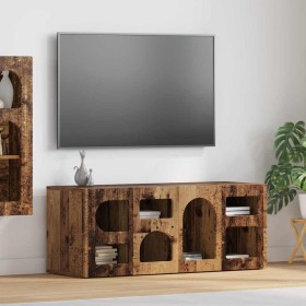 Mueble de TV Madera vieja 100 x 35 x 40 cm Madera de ingeniería en Muebles TV | Comprar online en Foru.es