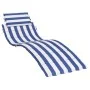 Cojín de tumbona tela Oxford a rayas azul y blanco de vidaXL, Cojines para sillas y sofás - Ref: Foro24-361355, Precio: 40,83...
