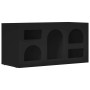 Mueble de TV Negro 80 x 35 x 40 cm Madera de ingeniería en Muebles TV | Comprar online en Foru.es
