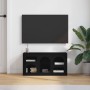 Mueble de TV Negro 80 x 35 x 40 cm Madera de ingeniería en Muebles TV | Comprar online en Foru.es