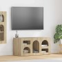Mueble de TV Roble Sonoma 80 x 35 x 40 cm Madera de ingeniería en Muebles TV | Comprar online en Foru.es
