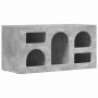 Mueble de TV Gris Concreto 80 x 35 x 40 cm Madera de ingeniería en Muebles TV | Comprar online en Foru.es