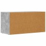 Mueble de TV Gris Concreto 80 x 35 x 40 cm Madera de ingeniería en Muebles TV | Comprar online en Foru.es