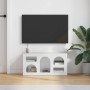 Mueble de TV brillante 80 x 35 x 40 cm Madera de ingeniería en Muebles TV | Comprar online en Foru.es