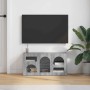 Mueble de TV Gris Sonoma 80 x 35 x 40 cm Madera de ingeniería en Muebles TV | Comprar online en Foru.es