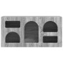 Mueble de TV Gris Sonoma 80 x 35 x 40 cm Madera de ingeniería en Muebles TV | Comprar online en Foru.es