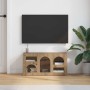 Mueble de TV Roble artesanal 80 x 35 x 40 cm en Muebles TV | Comprar online en Foru.es